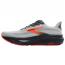 Brooks Ghost 17 Sneaker Oyster Mushroom/ Orange/ Ebony (Men's) 2