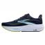 Brooks Ghost 17 Sneaker Peacoat/ Lime/ Blue (Men's) 2