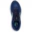 Brooks Ghost 17 Sneaker Navy/ Green/ Turquoise (Women's) 3