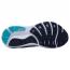 Brooks Ghost 17 Sneaker Navy/ Green/ Turquoise (Women's) 4