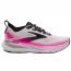 Brooks Glycerin GTS 23 Runner White/ Phantom/ Cyber Pink (Women's) 1