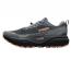 Brooks Cascadia 20 Trail Runner Grey/ Grey/ Peach (Women's) 2