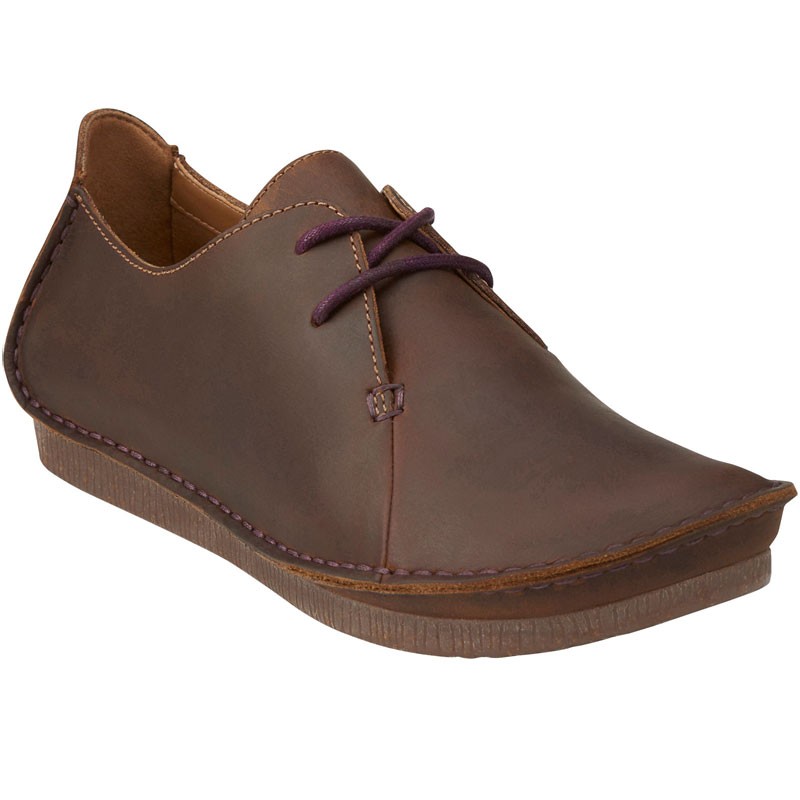 Clarks Janey Mae Beeswax Leather 