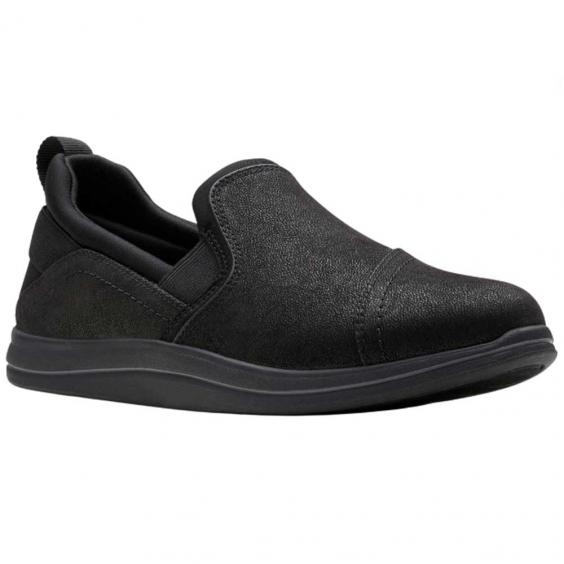 Clarks Breeze Dawn Slip-On Shoe Black (Women's)