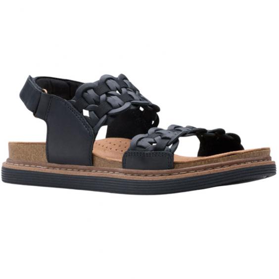 Clarks Arwell Glide Sandal Black Combi (Women's)