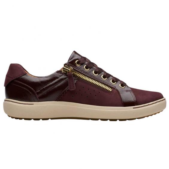 Clarks Nalle Zen Sneaker Merlot Combi (Women's)