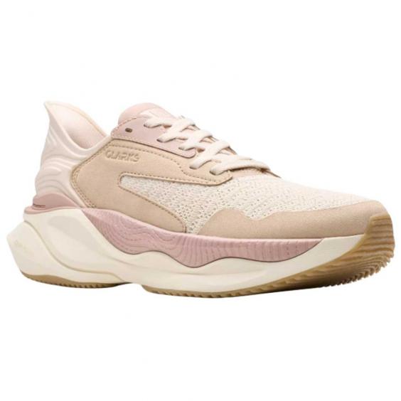 Clarks Pace Athleisure Sneaker Sand Combi (Women's)