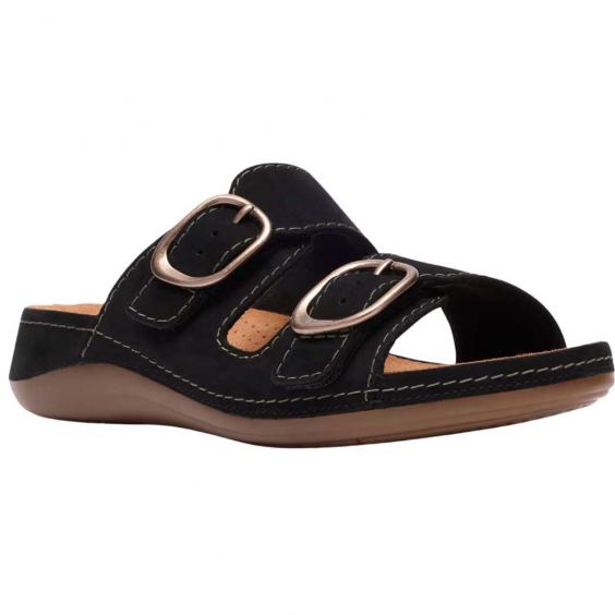 Clarks Cecily Step Sandal Black (Women's)