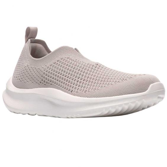 Clarks Solevana Knit Slip-On Pale Grey (Women's) Clarks Solevana Knit Slip-On Pale Grey (Women's)