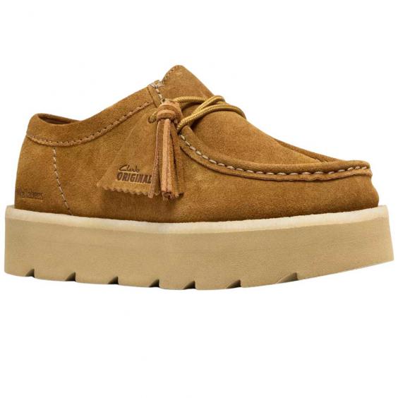 Clarks Meare Walla Platform Wallabee Bronze Suede (Women's) Clarks Meare Walla Platform Wallabee Bronze Suede (Women's)