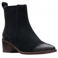 Clarks Morzine Top Chelsea Boot Black (Women's)