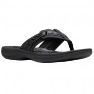 Clarks Breezey Sun Sandals Black/ Black (Women's)