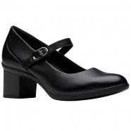 Clarks Shaya Jane Mary-Jane Pump Black (Women's)
