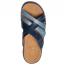 Clarks Cecily Slide Sandal Blue Combi (Women's) 3