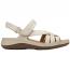 Clarks Cecily Strap Sandal Cream (Women's) 1