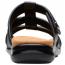 Clarks Kitly Slide Sandal Black (Women's) 5