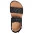 Clarks Arwell Glide Sandal Black Combi (Women's) 3