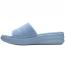 Clarks Drift Twist Slide Sandal Light Blue (Women's) 2