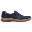Clarks Orlene Slip Navy (Women's) 1