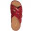 Clarks Cecily Slide Sandal Red (Women's) 3