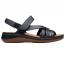 Clarks Cecily Strap Sandal Black (Women's) 1