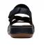 Clarks Cecily Strap Sandal Black (Women's) 5
