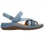 Clarks Cecily Strap Sandal Blue (Women's) 1