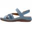 Clarks Cecily Strap Sandal Blue (Women's) 2