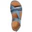 Clarks Cecily Strap Sandal Blue (Women's) 3