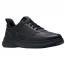 Clarks Mullan Easy Sneaker Black Leather (Men's)