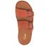 Clarks Cecily Step Sandal Burnt Orange (Women's) 3