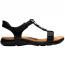 Clarks Kitly Gem Sandal Black (Women's) 1