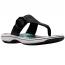 Clarks Breeze Cove Flip-Flop Sandal Black (Women's)