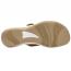 Clarks Breeze Cove Flip-Flop Sandal Champagne (Women's) 4