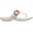Clarks Breeze Cove Flip-Flop Sandal Off-White (Women's) 1