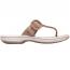 Clarks Breeze Cove Flip-Flop Sandal Sand (Women's) 1