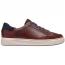 Clarks Code C Tie Lace Sneaker Mahogany Leather (Men's) 1