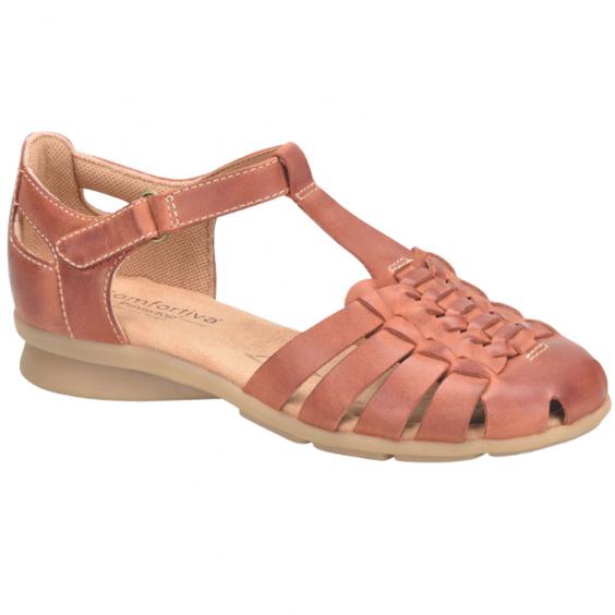 Comfortiva Persa Fisherman Sandal Rust (Women's)