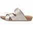 Comfortiva Gervaise Wedge Sandal Grey-Gold (Women's) 2