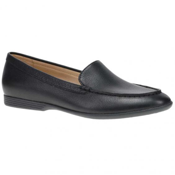 Dansko Lorri Loafer Black Tumbled (Women's)