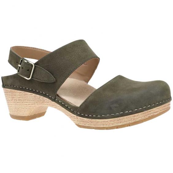 Dansko Lucia Closed-Toe Heel Ivy Milled (Women's)