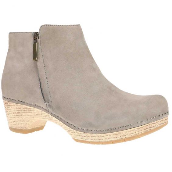 Dansko Lizanne Bootie Taupe Milled Nubuck (Women')