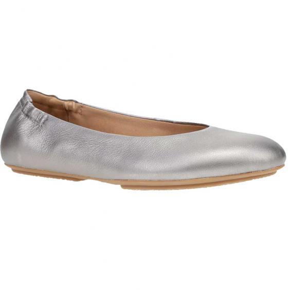 Dansko Mollie Flat Pewter Metallic (Women's)