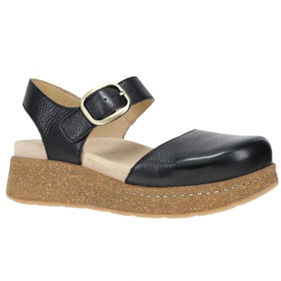 Dansko Brynlee Closed-Toe Sandal Black (Women's)