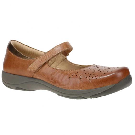 Dansko Stacy Mary Jane Toffee Leather (Women's)