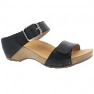 Dansko Tanya Slide Sandal Black Milled (Women's)