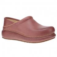 Dansko Platform Pro Clog Rose Burnished Nubuck (Women's)