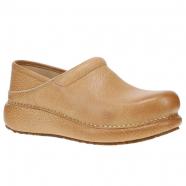 Dansko Platform Pro Clog Honey Distressed (Women's)