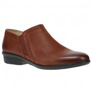 Dansko Cheryl Low Ankle Bootie Russet Burnished Nubuck (Women's)