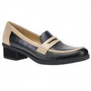 Dansko Danica Loafer Black/ Dune Waterproof Burnished (Women's)